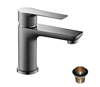 Cмеситель одноруч. (35мм) RS35-11PC  для умывальника, монолитный перламутр/хром ROSSINKA  